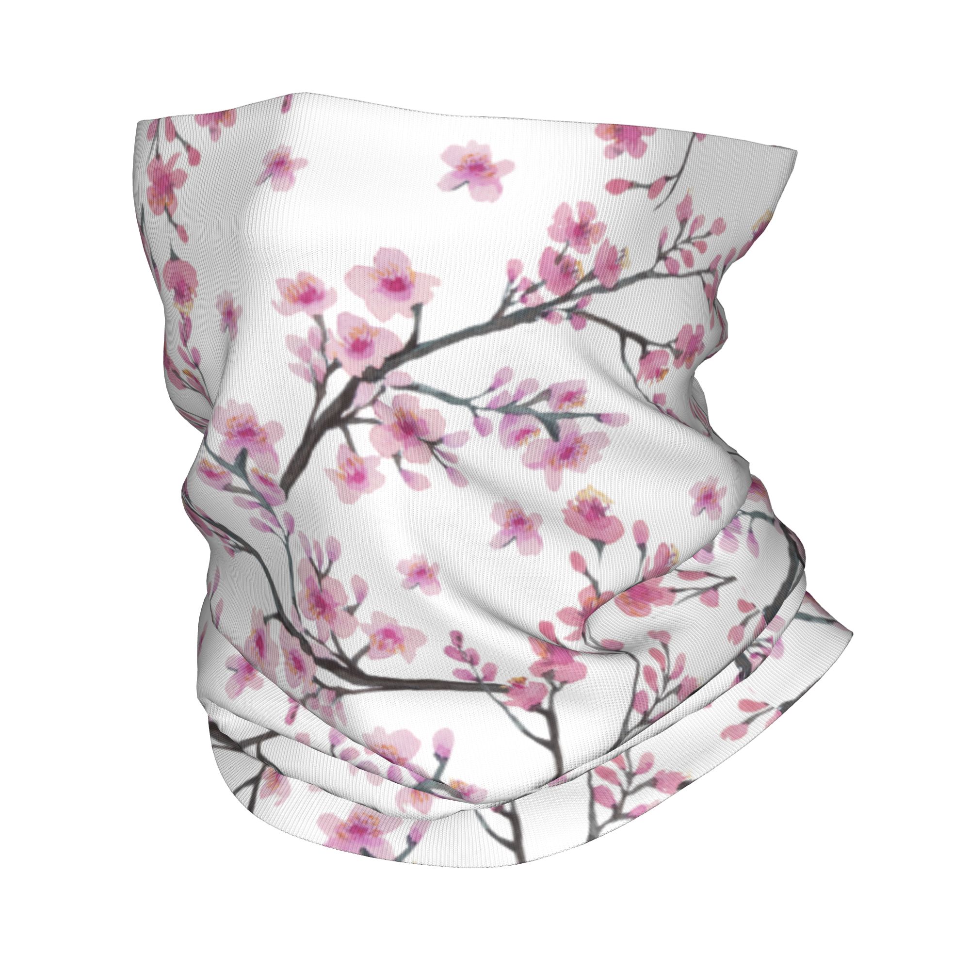 Neck Gaiter Face Cover - Bandana/Gaiter Tubolare Antivento con Fiori di