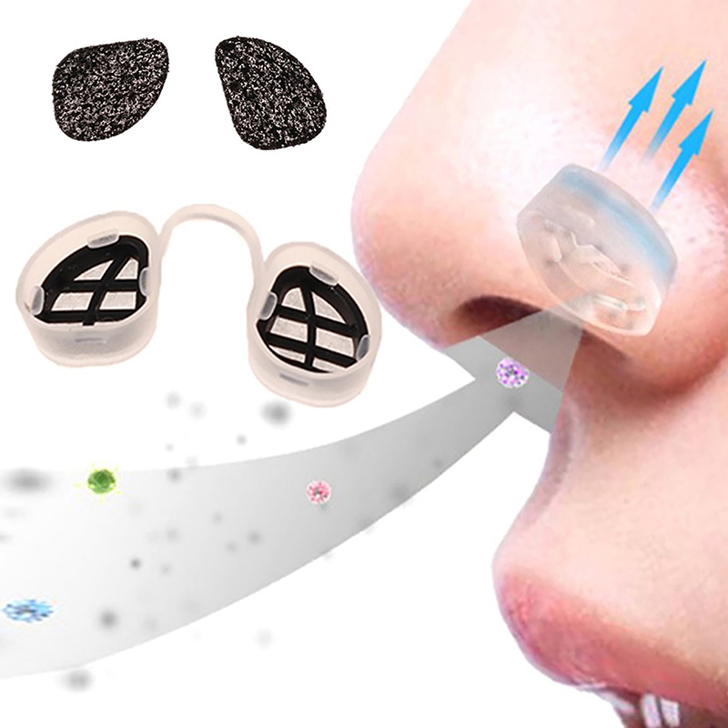 Anti Pollution Mask - Comodi filtri nasali invisibili per naso