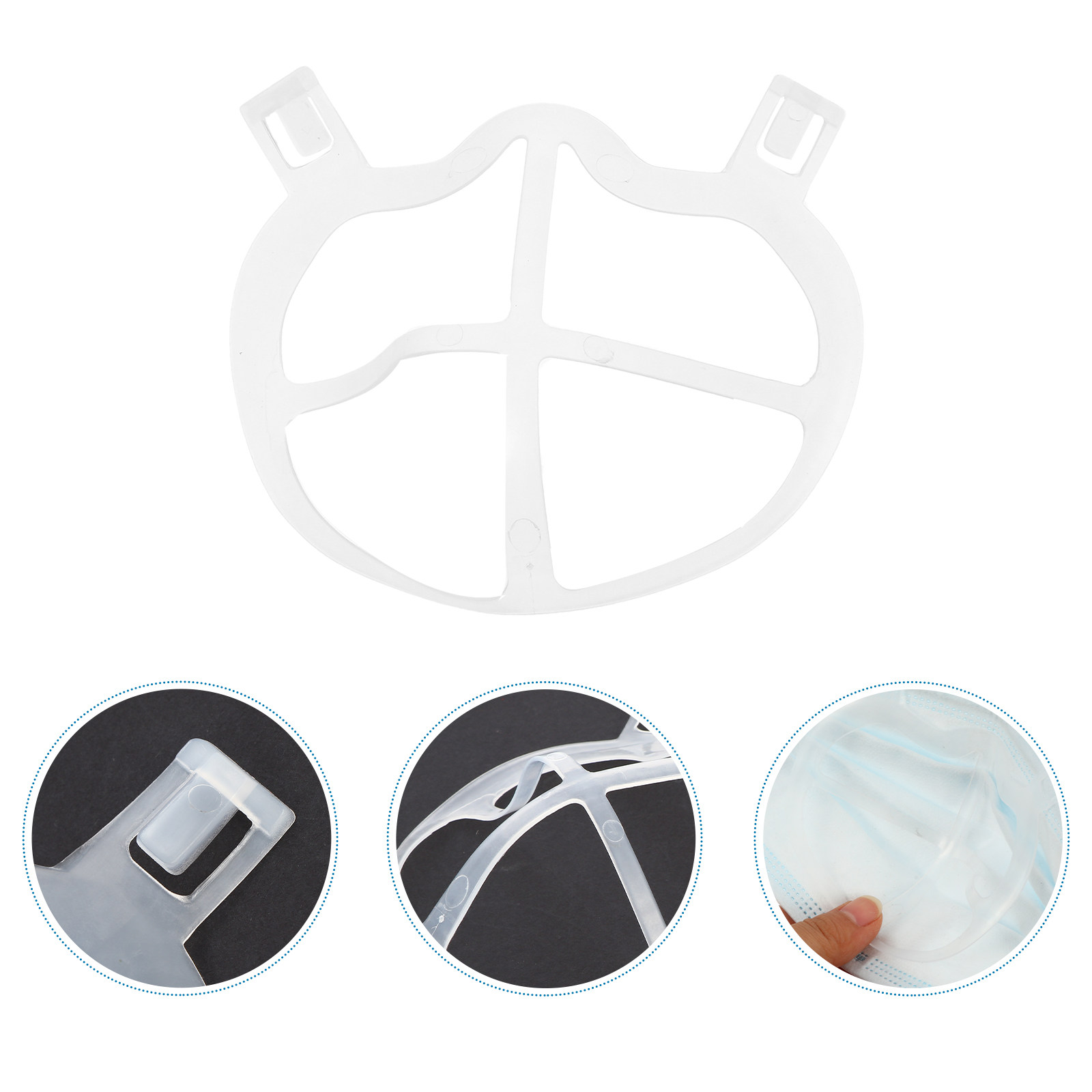10 pezzi di supporti interni p - Silicone Mask Bracket recensione e prezzo